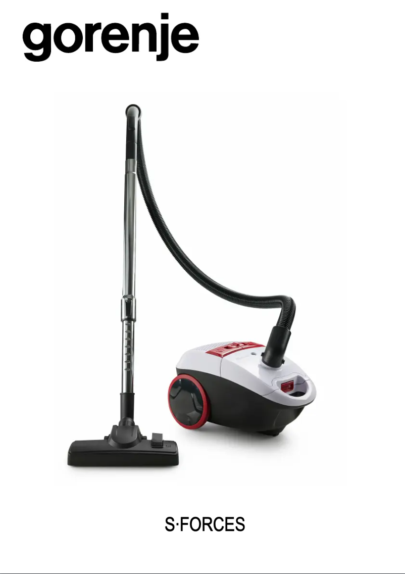 Page n°1 - Manuel utilisateur Gorenje S-Force S