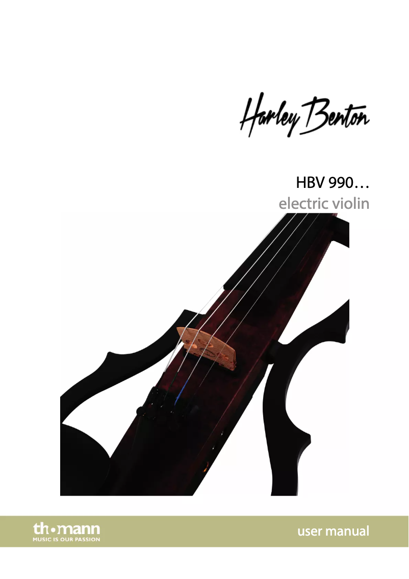 Image de la première page du manuel de l'appareil HBV 990SKL