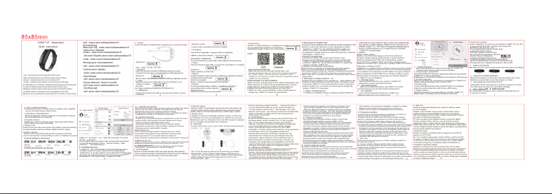 Image de la première page du manuel de l'appareil V3