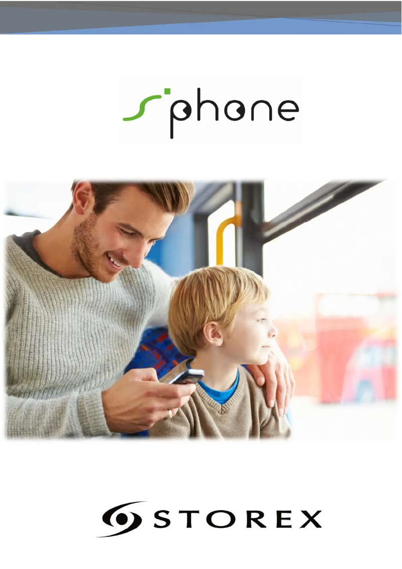 Image de la première page du manuel de l'appareil SPhone DC40G