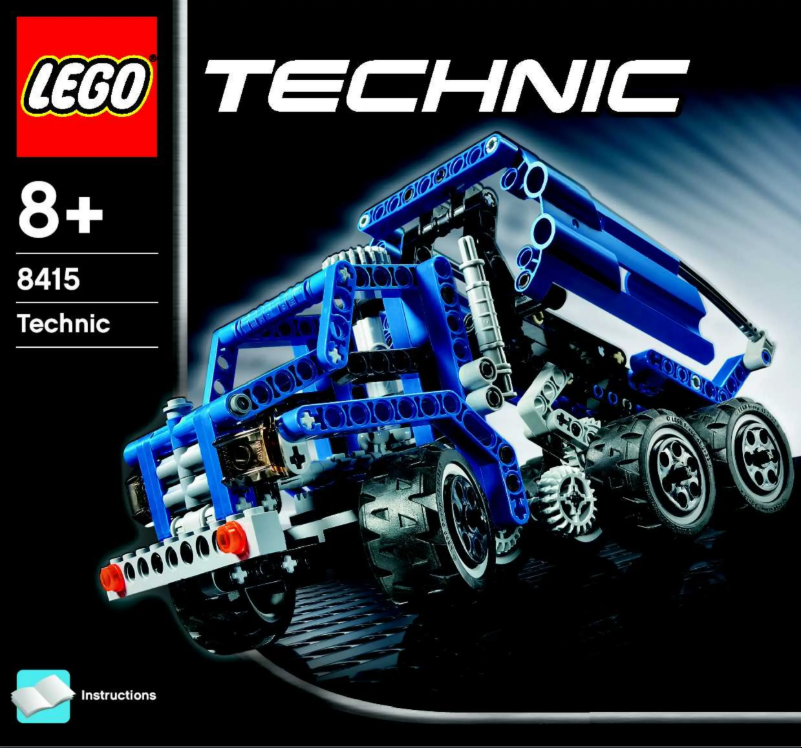 Página 1 del manual Manual de usuario Lego Technic 8415