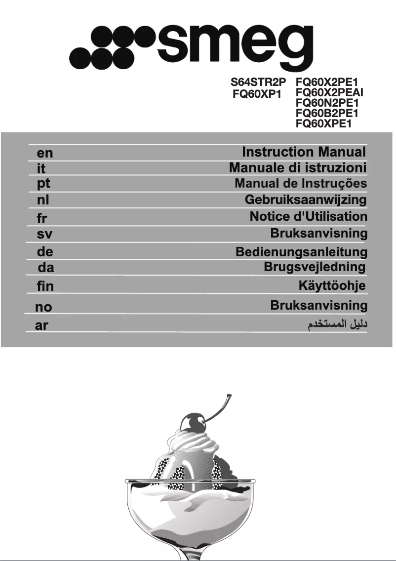 Page n°1 - Mode d'emploi Smeg FQ60B2PE1