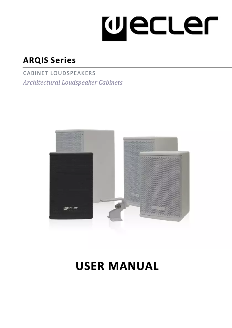 Image de la première page du manuel de l'appareil ARQIS 105