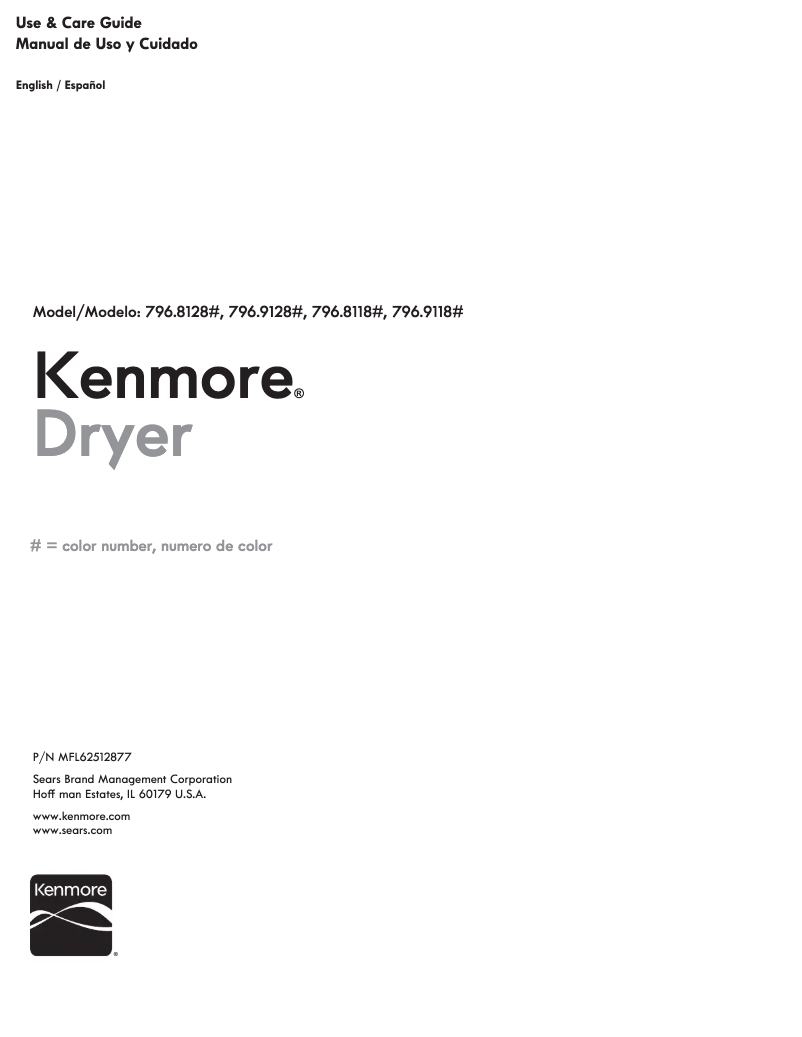 Imagen de la primera página del manual del dispositivo 796.81182