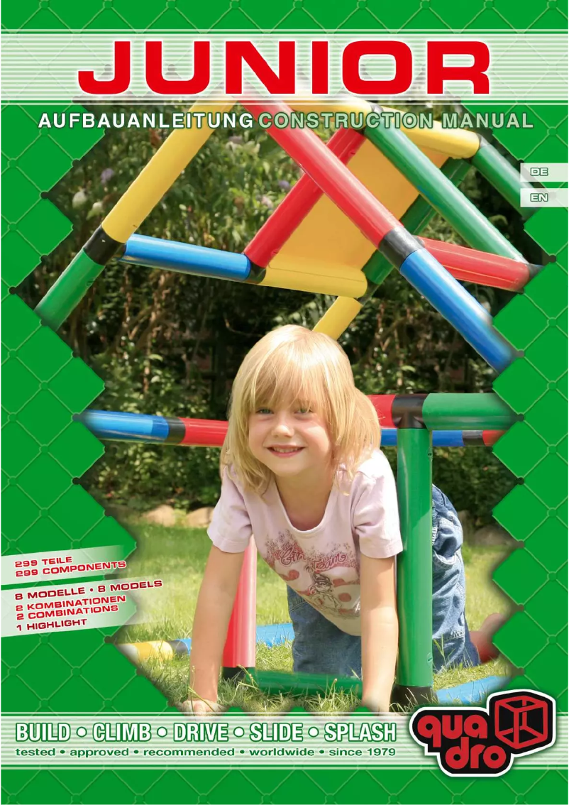 Page 1 de la notice Manuel utilisateur Quadro Junior