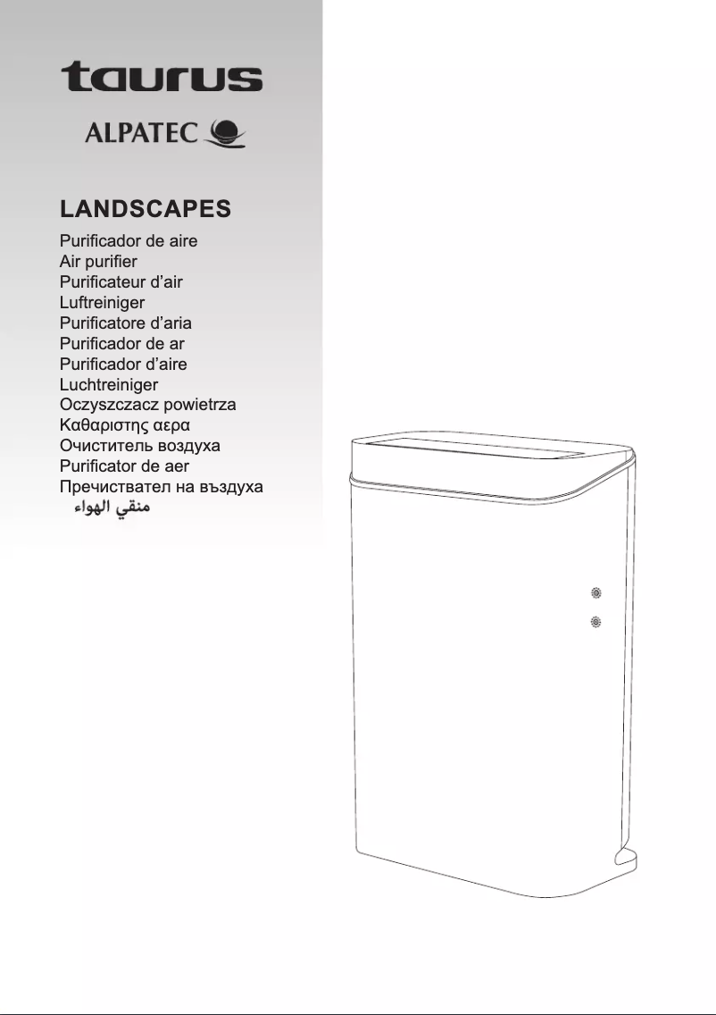 Page 1 de la notice Manuel utilisateur Taurus Landscapes
