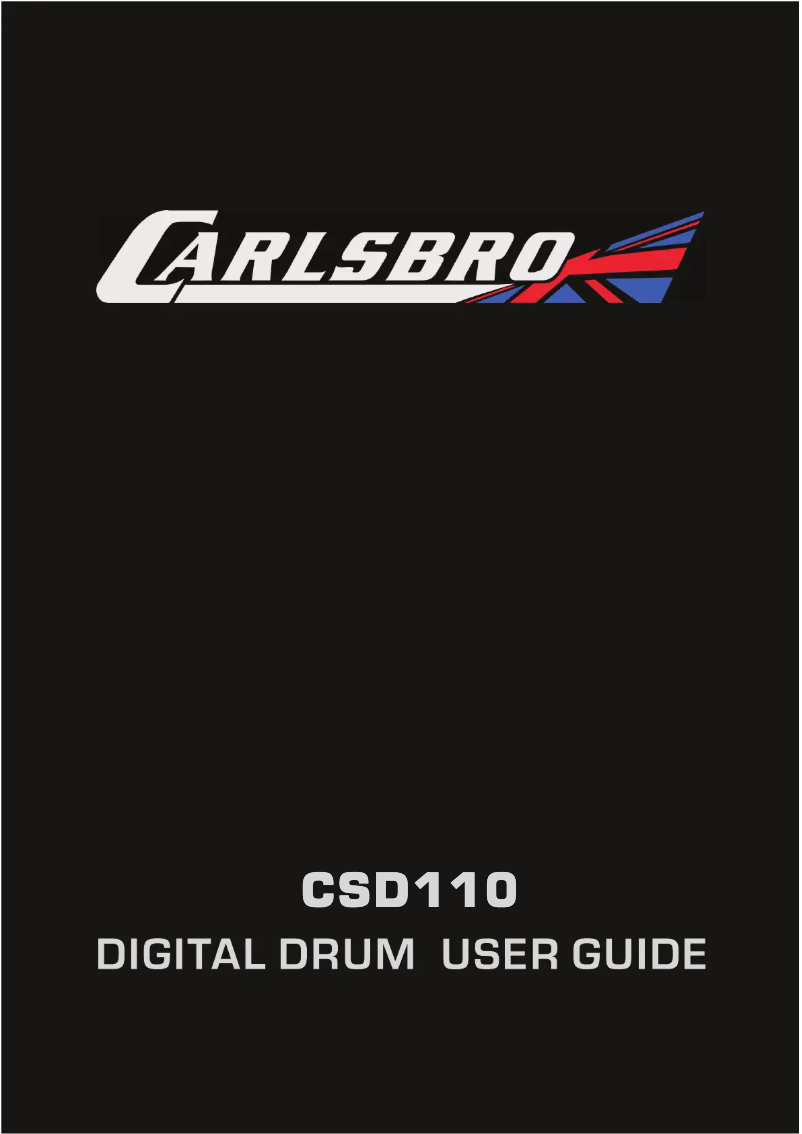 Page 1 de la notice Manuel utilisateur Carlsbro CSD110