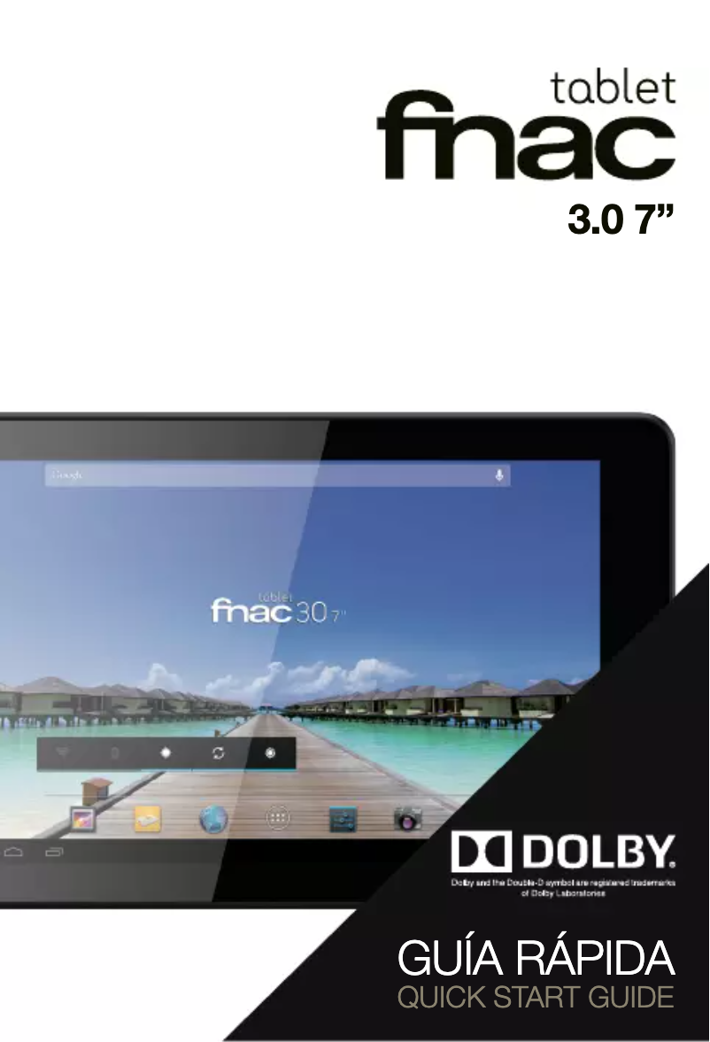 Page 1 de la notice Manuel utilisateur bq Fnac 3.0 7"