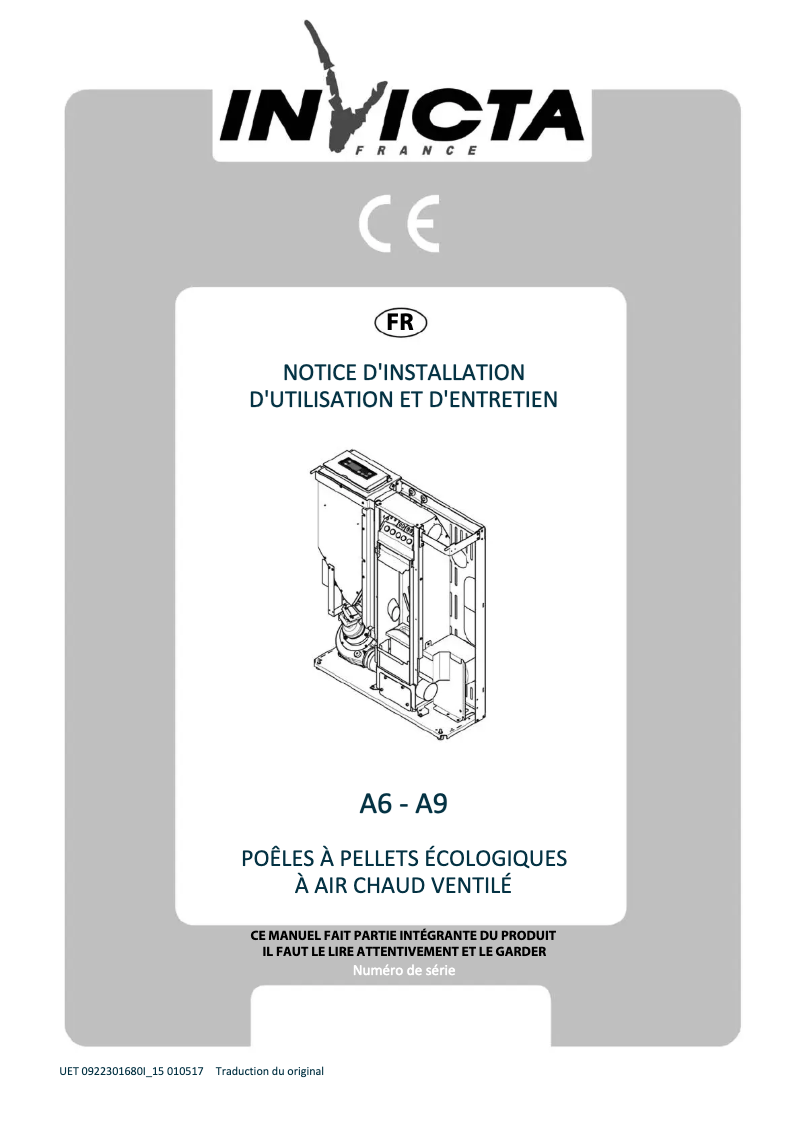 Image de la première page du manuel de l'appareil Datura A9