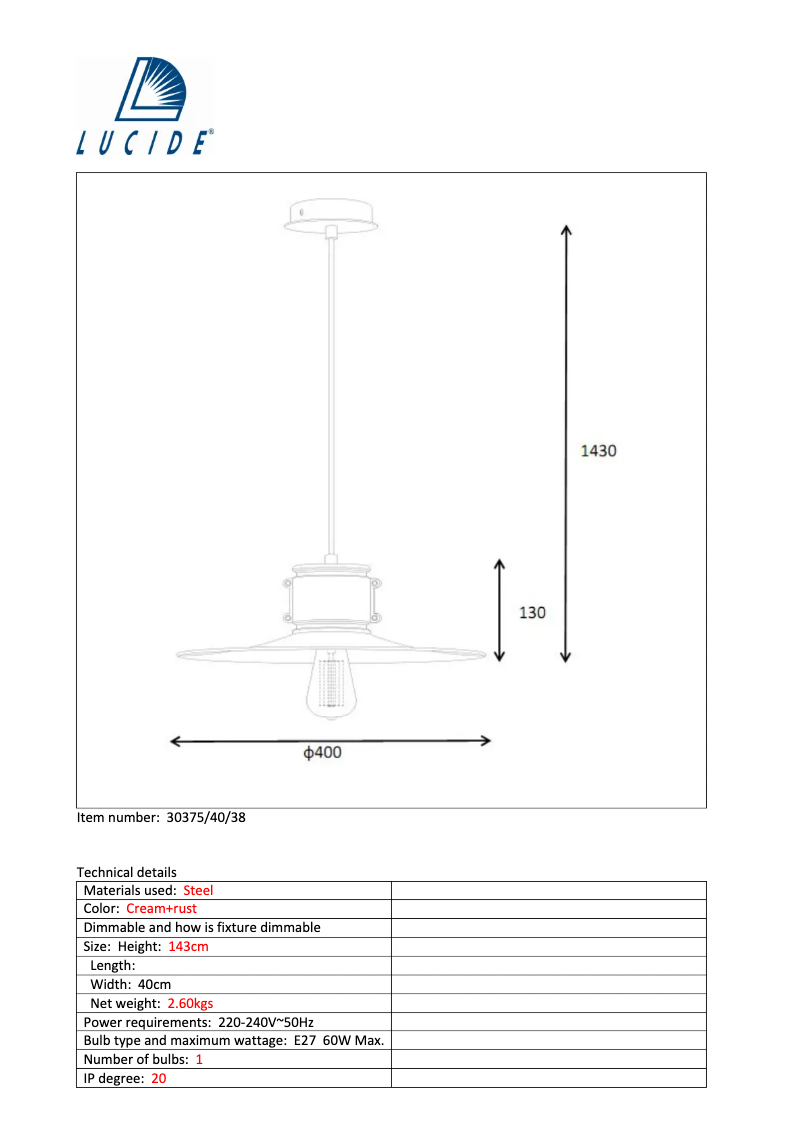 Image de la première page du manuel de l'appareil Römer 30375/40/38