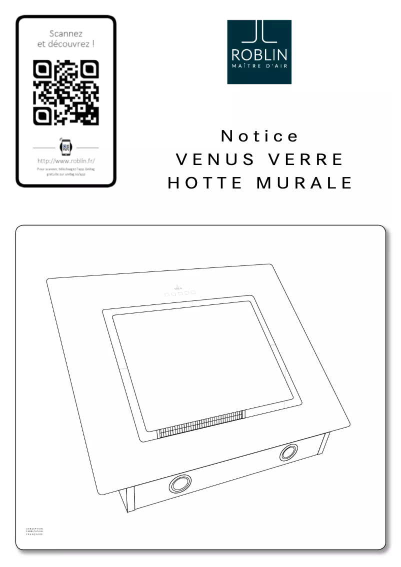 Image de la première page du manuel de l'appareil Venus