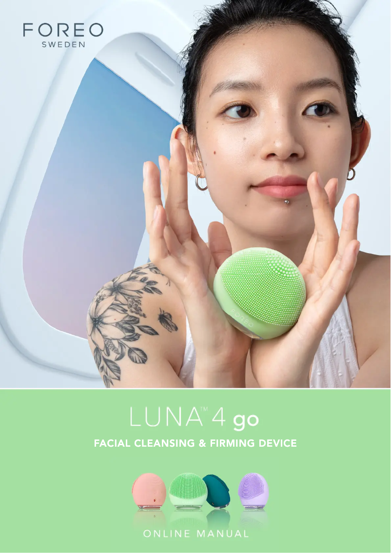 Page n°1 - Manuel utilisateur Foreo Luna