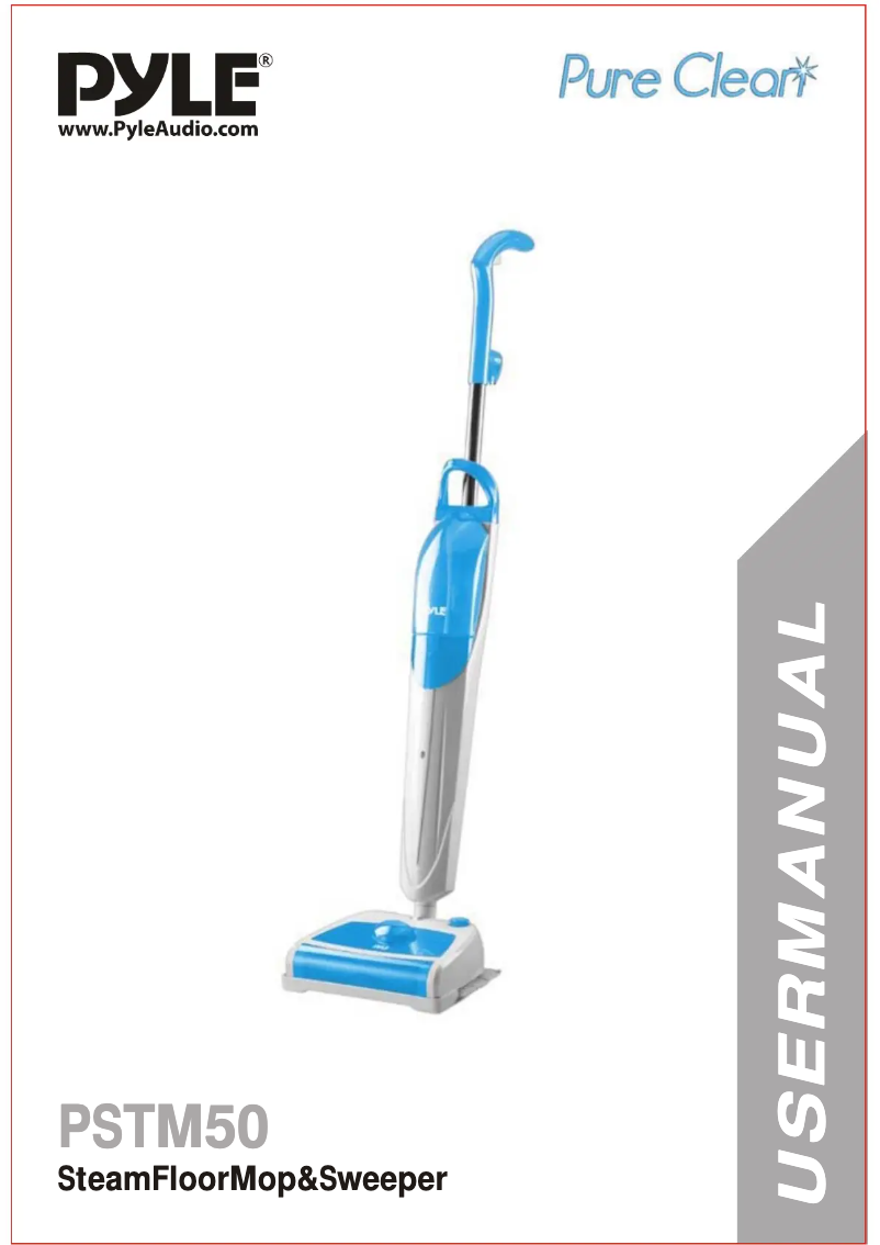 Page n°1 - Manuel utilisateur Pyle Pure Clean PSTM50