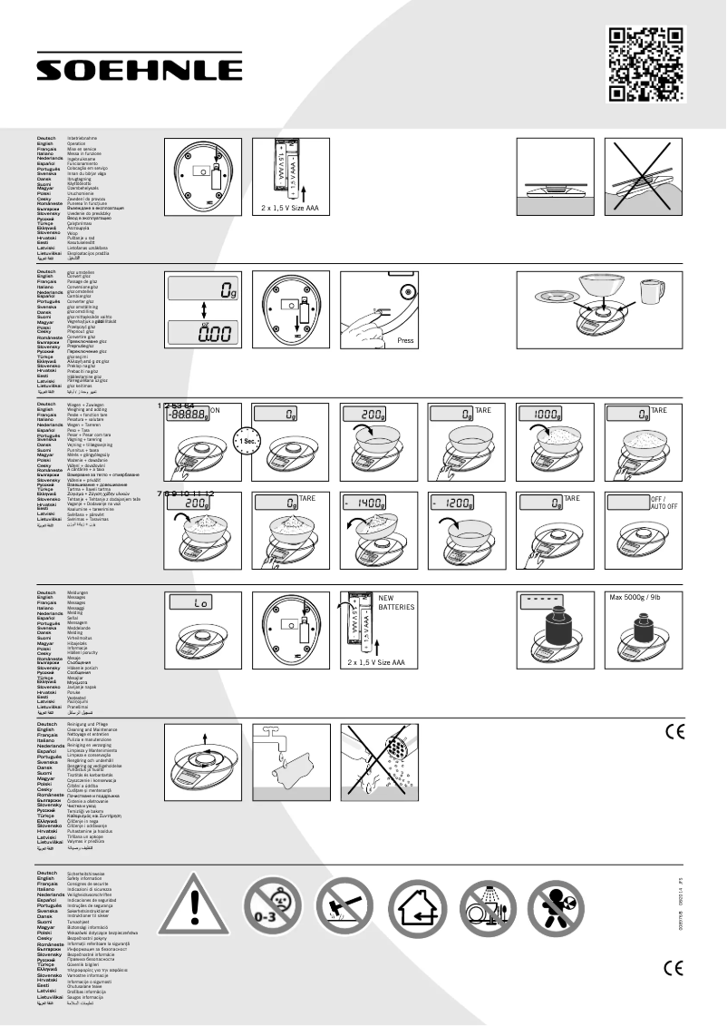 Image de la première page du manuel de l'appareil Roma Plus