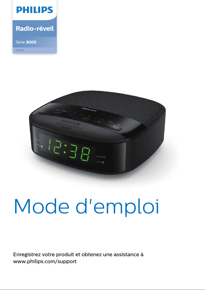 Page n°1 - Manuel utilisateur Philips TAR3205