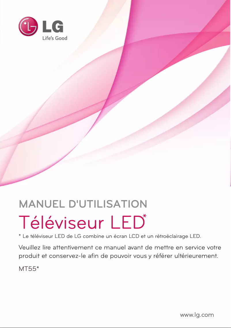 Page n°1 - Manuel utilisateur LG 24MT55D