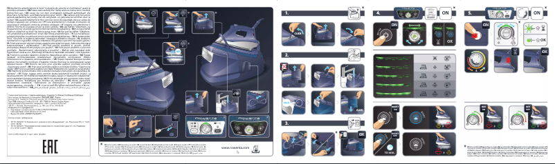 Page n°1 - Manuel utilisateur Rowenta Silence Steam DG8991F0