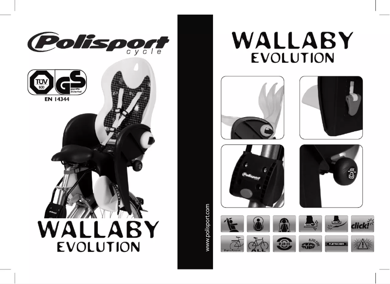 Image de la première page du manuel de l'appareil Wallaby Evolution