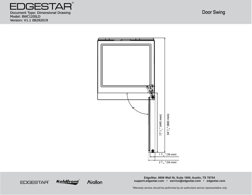 Image de la première page du manuel de l'appareil BWC120SLD