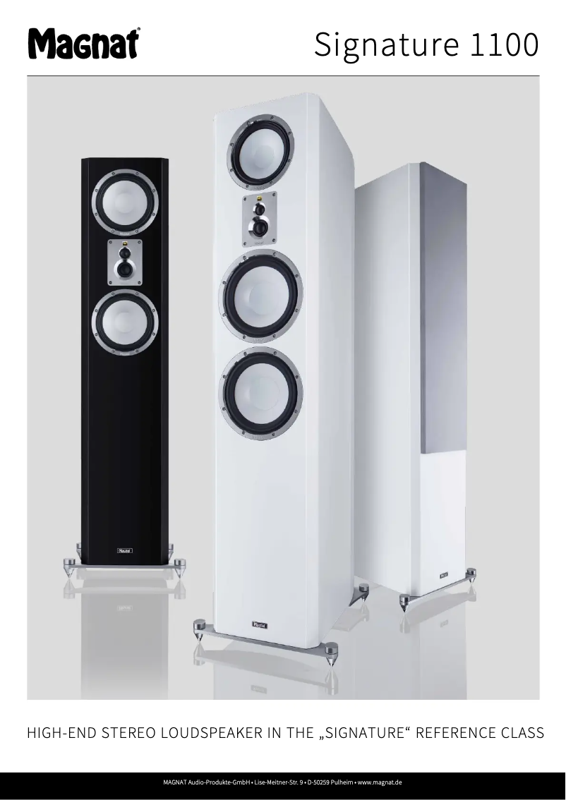 Image de la première page du manuel de l'appareil Signature 1105