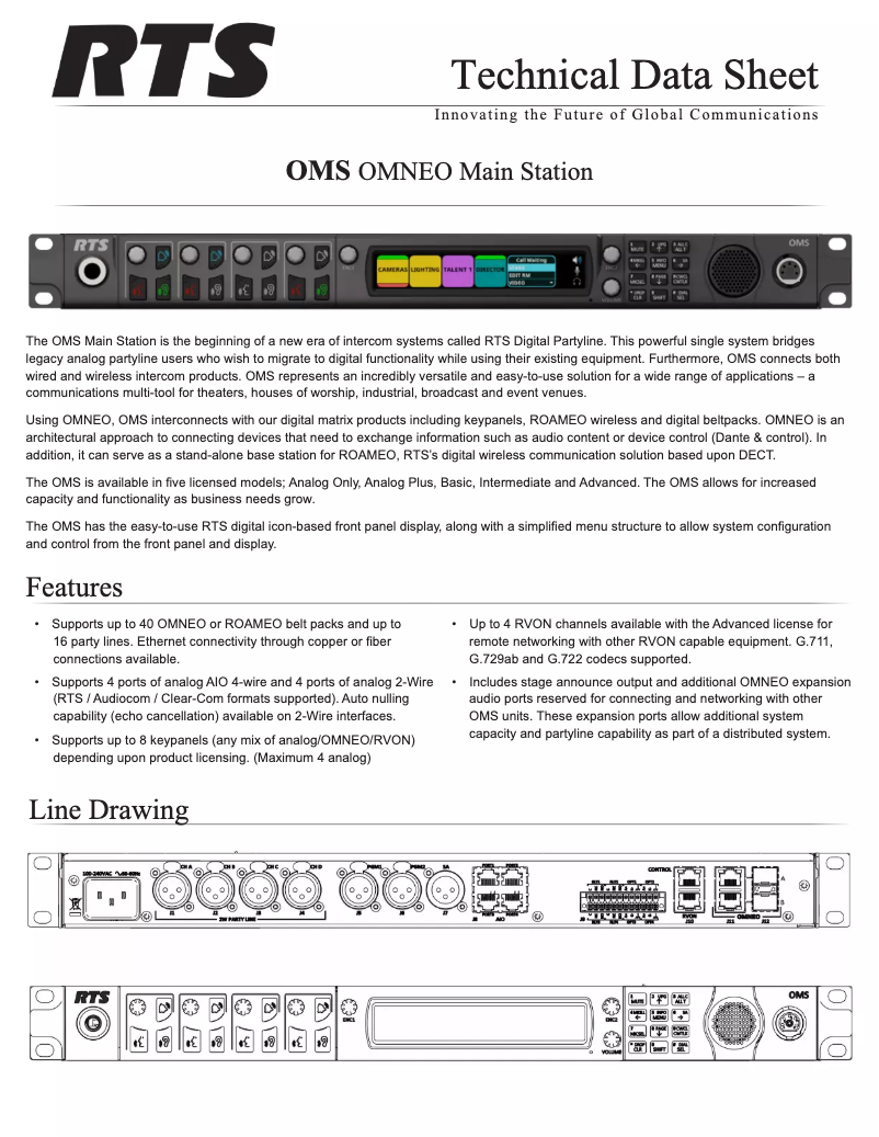 Image de la première page du manuel de l'appareil OMS