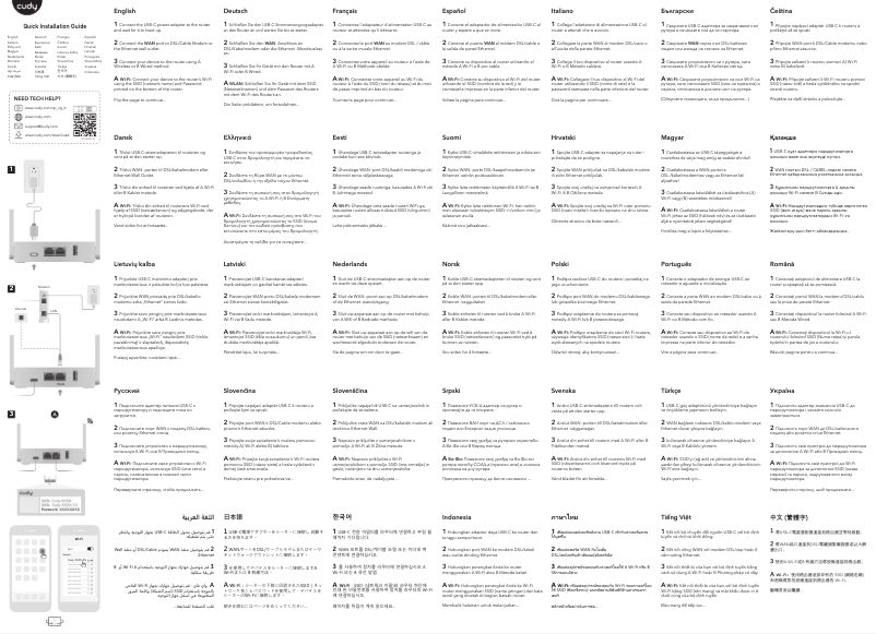 Imagen de la primera página del manual del dispositivo TR3000