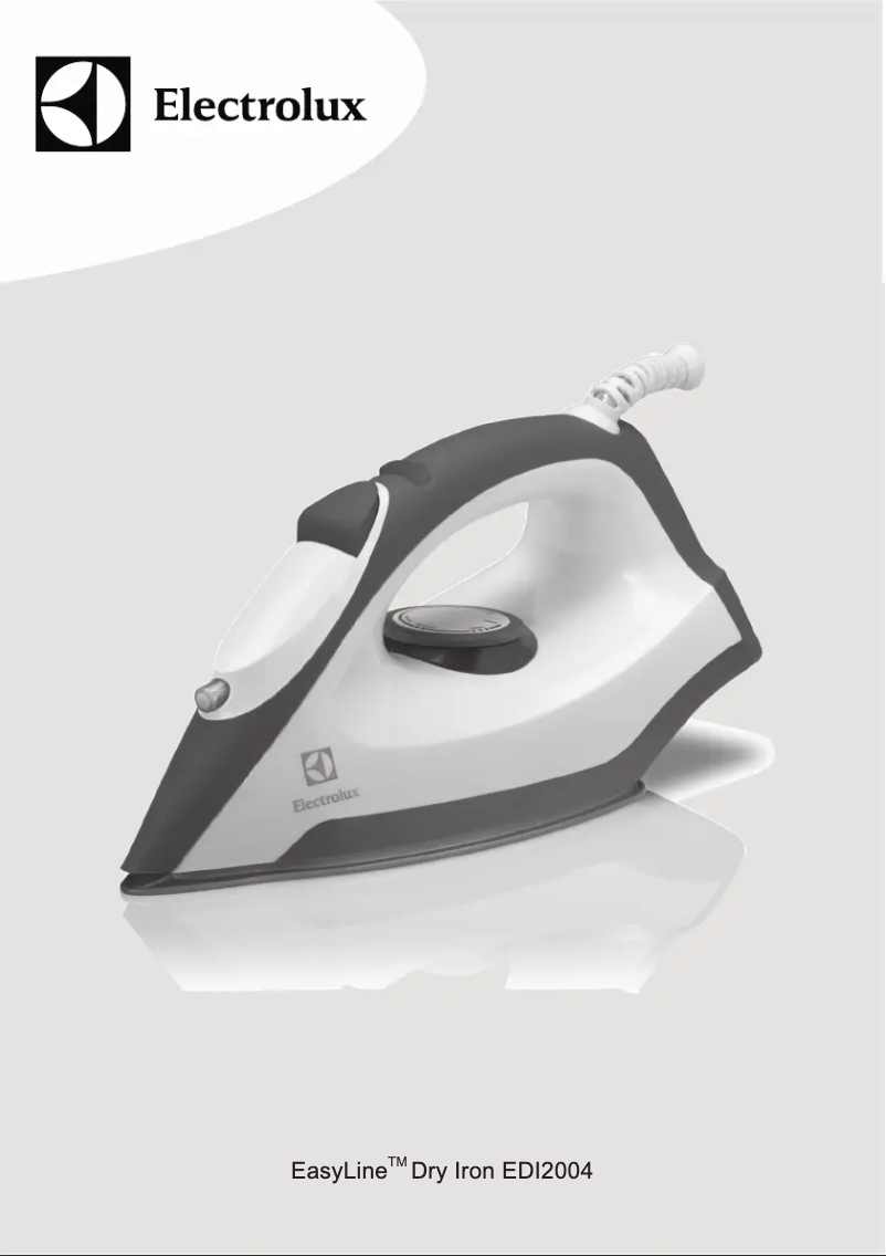Page n°1 - Manuel utilisateur Electrolux EasyLine EDI2004