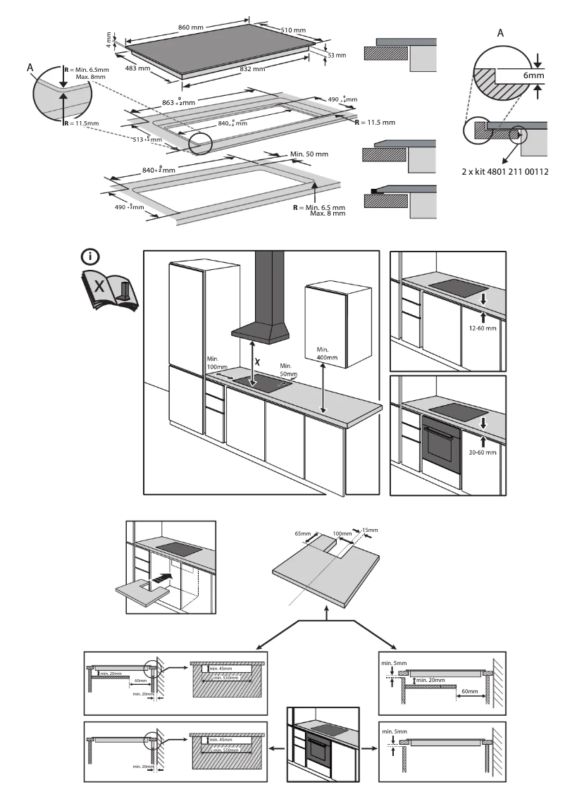Page 1 de la notice Instructions de sécurité Whirlpool SMP 9010 C/NE/IXL