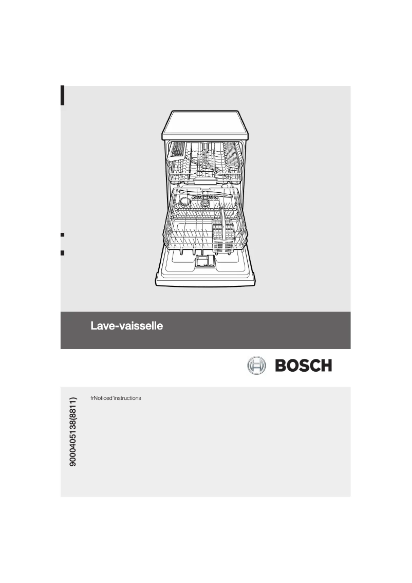 Page 1 of the manual User Manual Bosch SMS50M02EU
