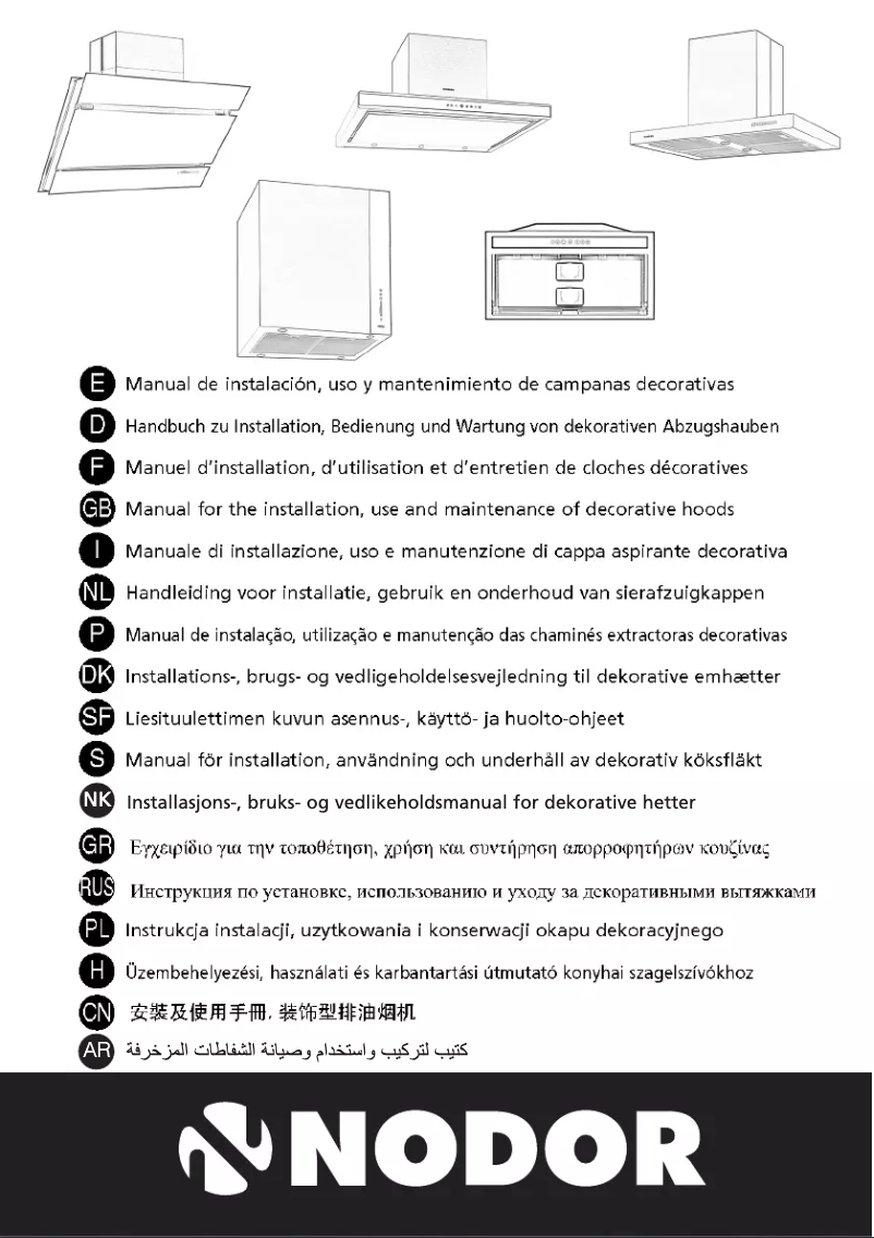 Page n°1 - Manuel utilisateur Nodor Mirage Premium 1200