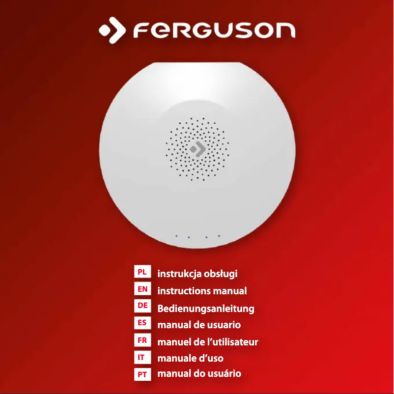 Página 1 del manual Manual de usuario Ferguson Smart Hub FS2SH