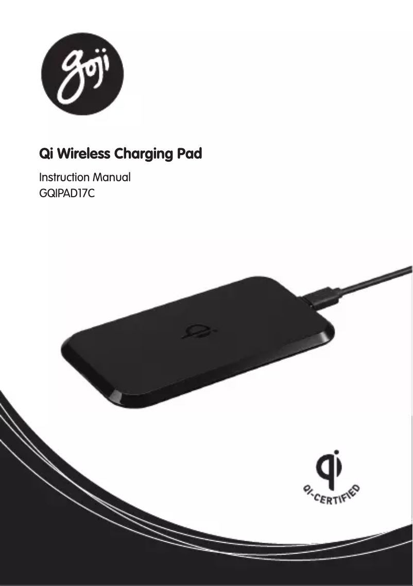 Imagen de la primera página del manual del dispositivo GQIPAD17C