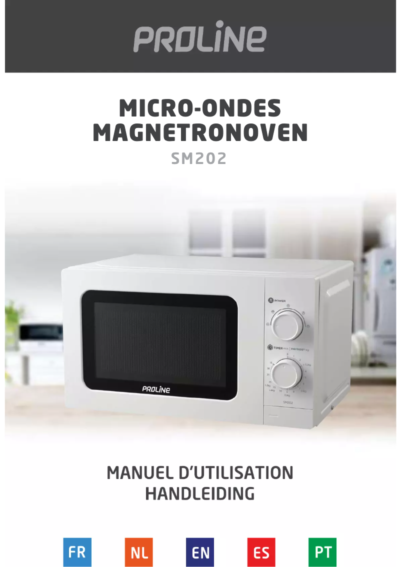 Page n°1 - Manuel utilisateur Proline SM202