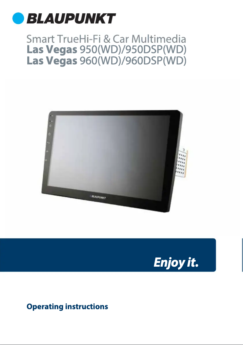 Page 1 de la notice Manuel utilisateur Blaupunkt Las Vegas 950 DSP