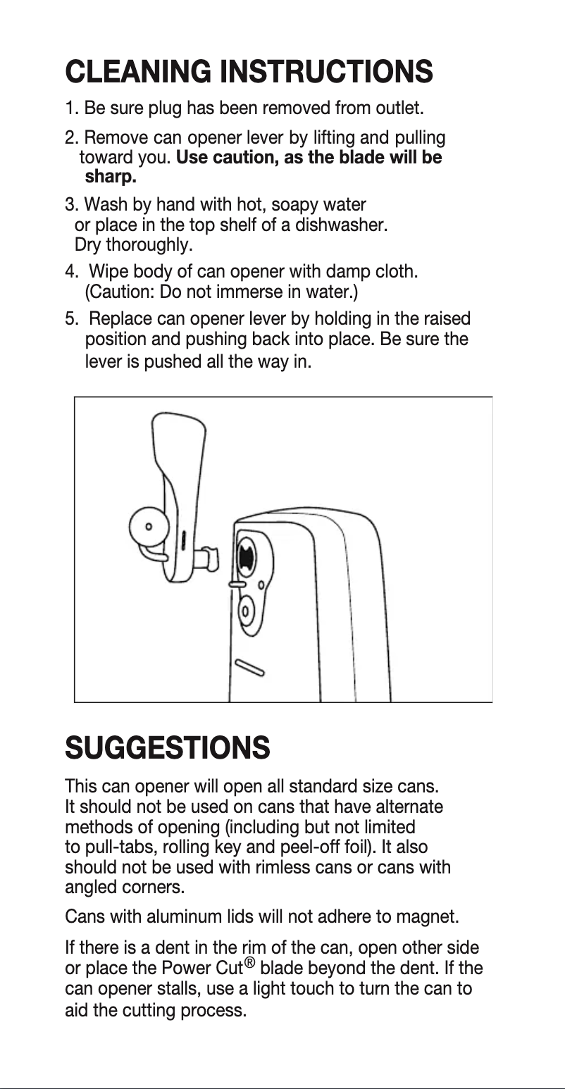 Page 1 de la notice Manuel utilisateur Cuisinart CCO-50N