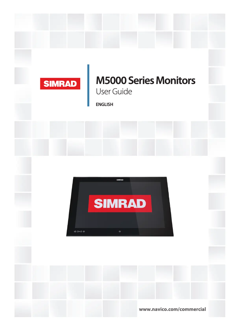 Page 1 de la notice Manuel utilisateur Simrad M5000