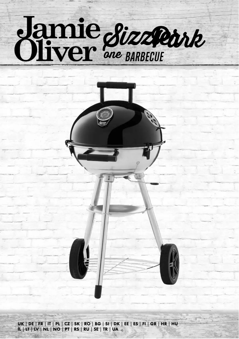 Page 1 de la notice Manuel utilisateur Jamie Oliver Sizzler One