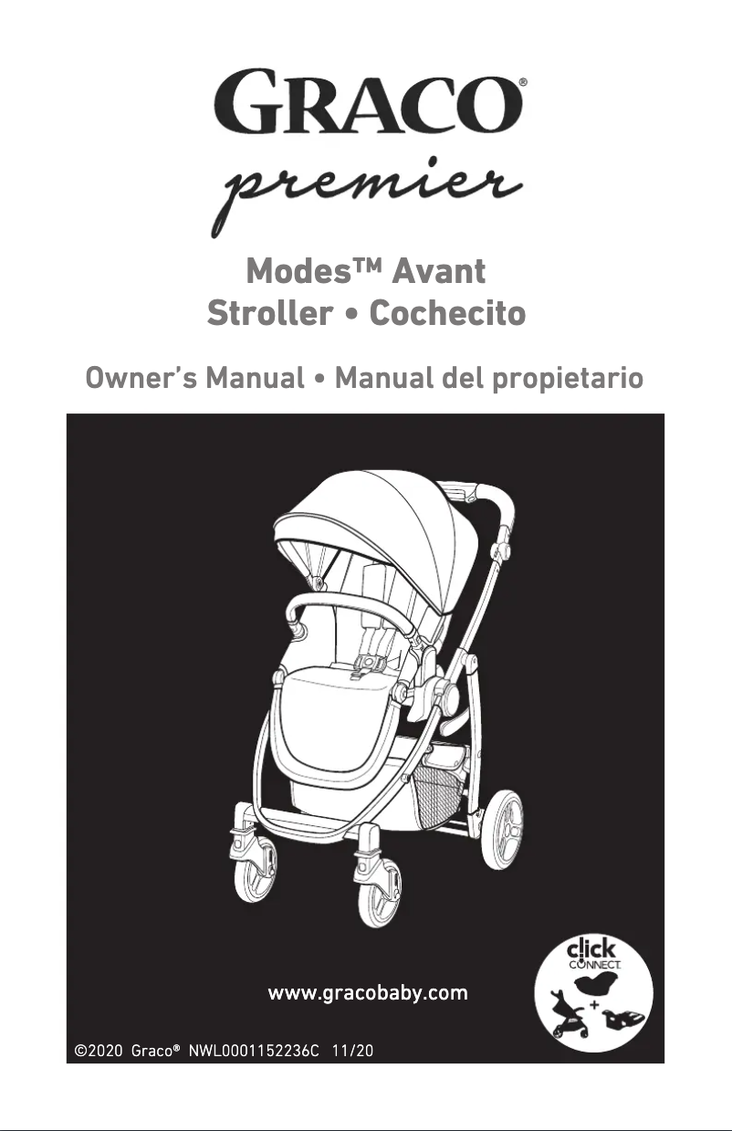Image de la première page du manuel de l'appareil Premier Modes Avant