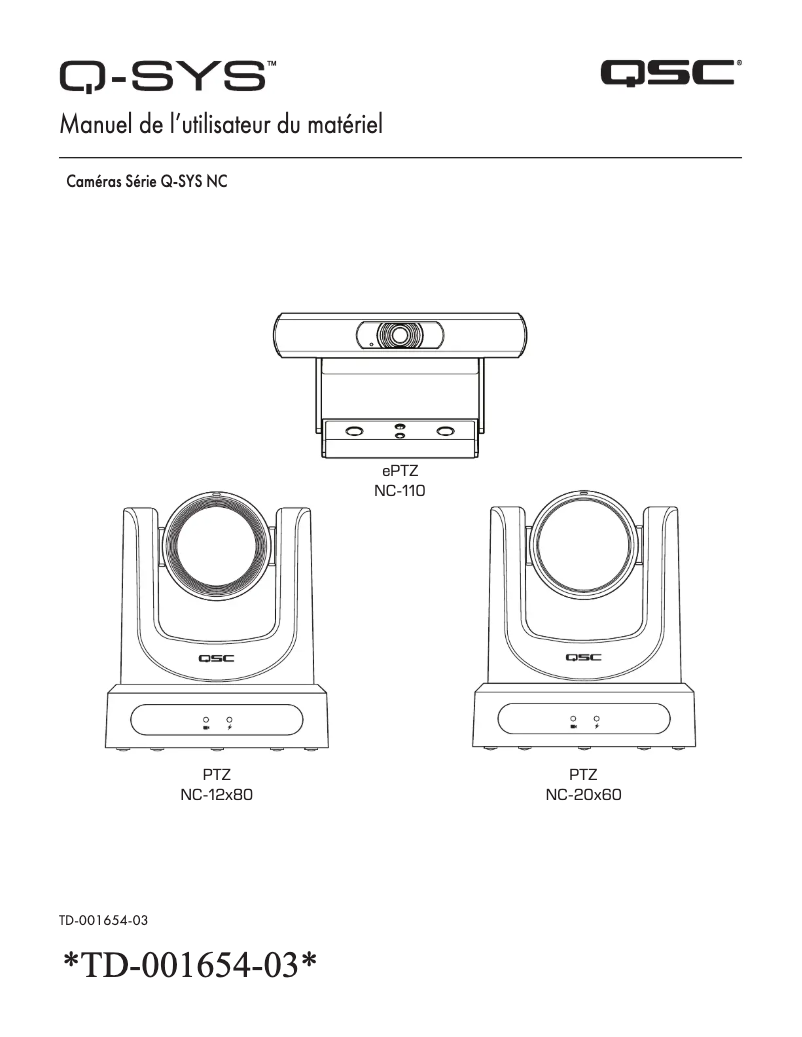 Image de la première page du manuel de l'appareil NC-110