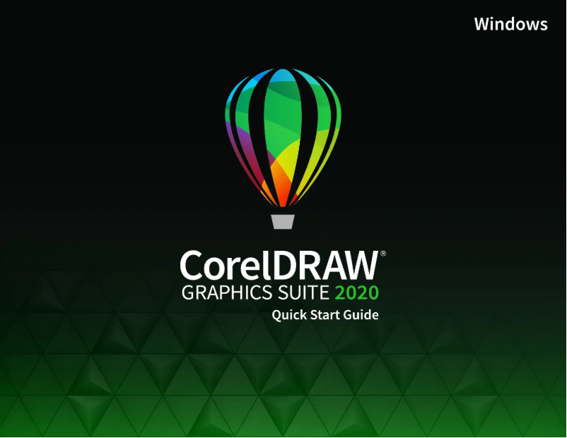 Página 1 del manual Manual de usuario Corel Draw 2020 for Mac
