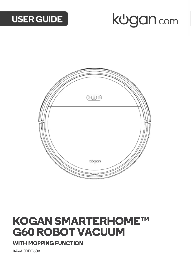 Page n°1 - Manuel utilisateur Kogan SmarterHome G60