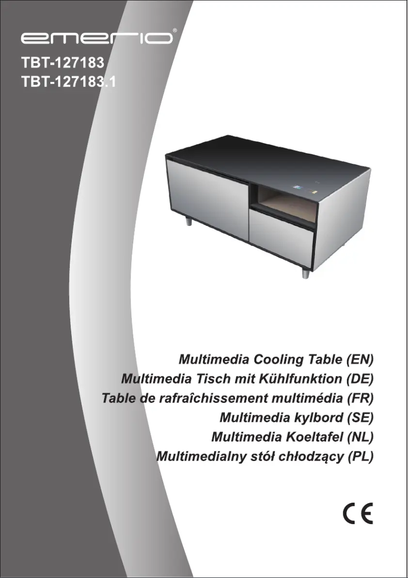 Página 1 del manual Manual de usuario Emerio TBT-127183.1