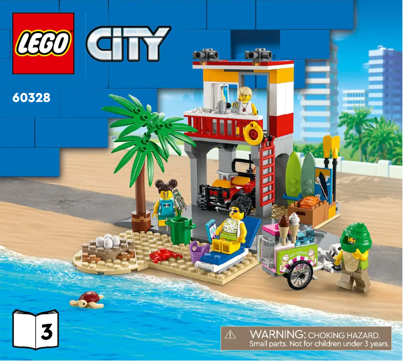 Page 1 of the manual User Manual Lego City 60328