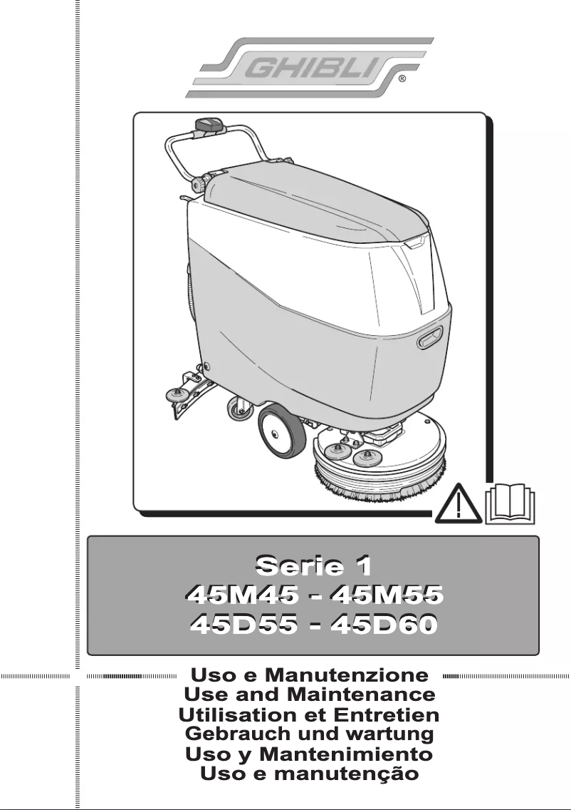 Page n°1 - Manuel utilisateur Ghibli S1 45M55