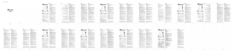 Page n°1 - Manuel utilisateur GP 326P