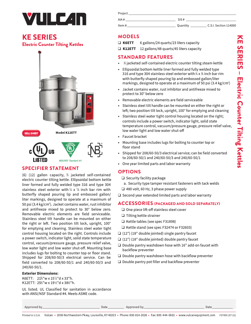 Image de la première page du manuel de l'appareil K6ETT