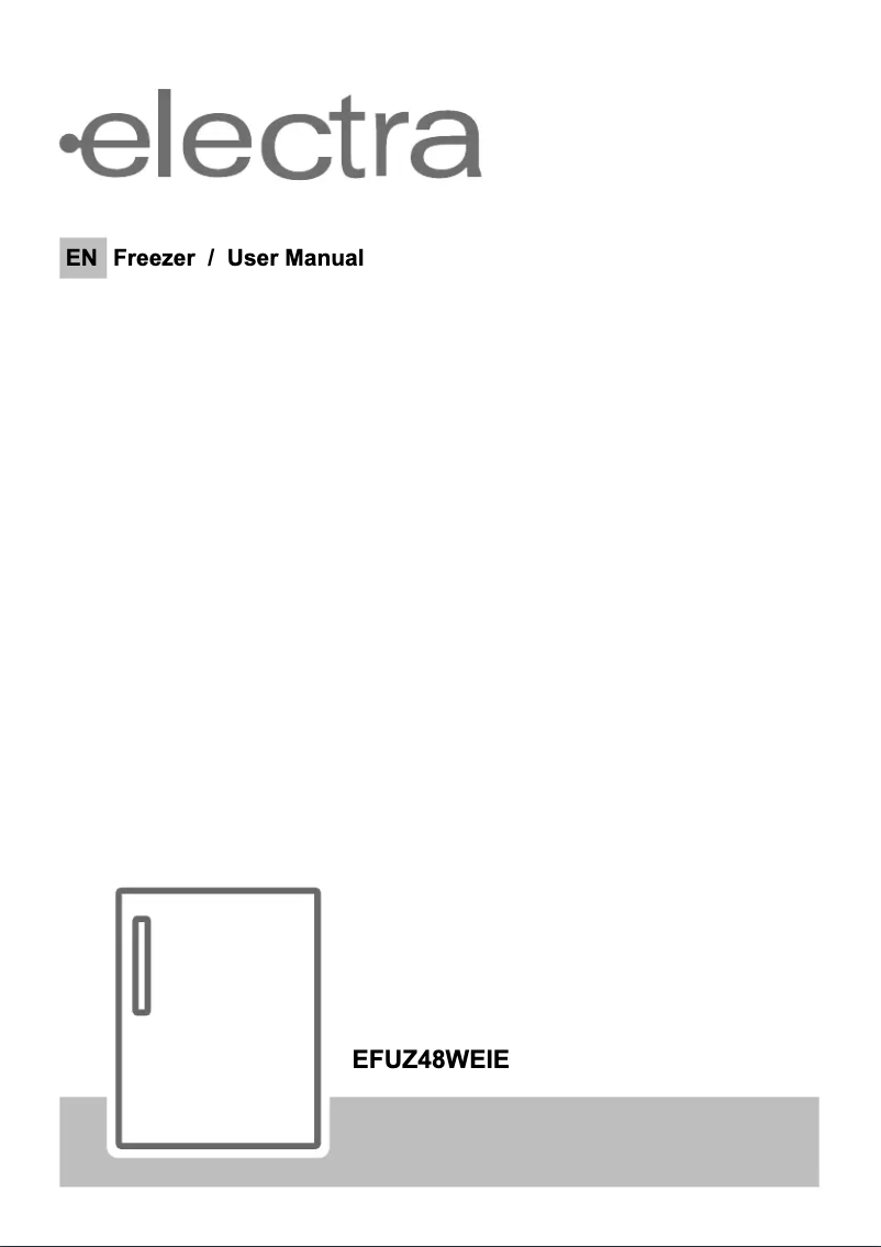 Image de la première page du manuel de l'appareil EFUZ48WEIE