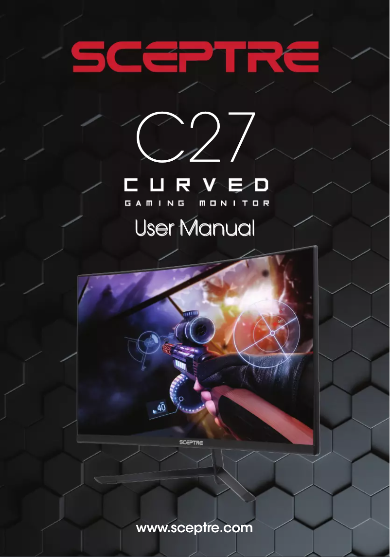 Page n°1 - Manuel utilisateur Sceptre C275B-1858RN