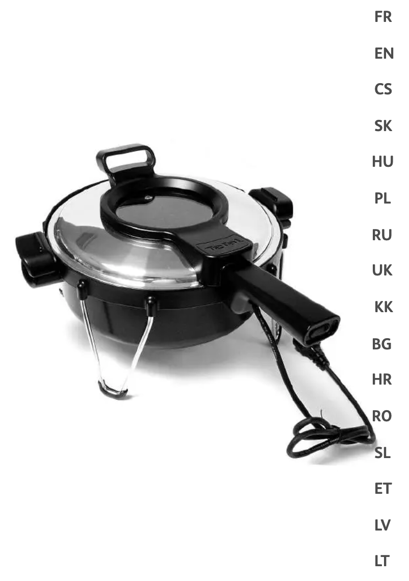 Page n°1 - Manuel utilisateur Tefal Roast 'n Bake SK5000