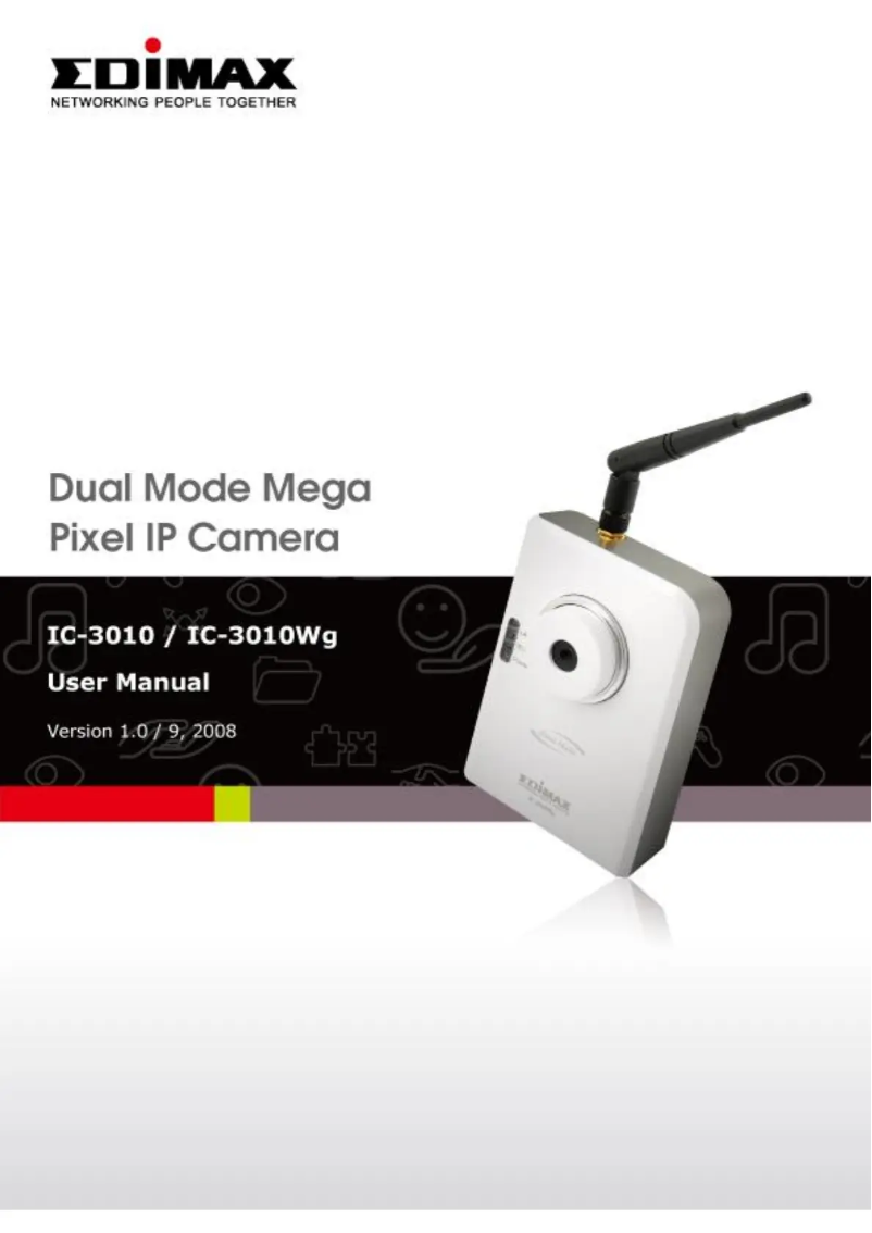 Page n°1 - Manuel utilisateur Edimax IC-3010Wg